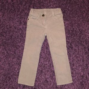 Adorable Crew it’s corduroy pants 3t grey